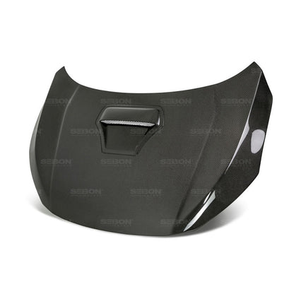 Seibon 16-17 Honda Civic TR Carbon Fiber Hood 0