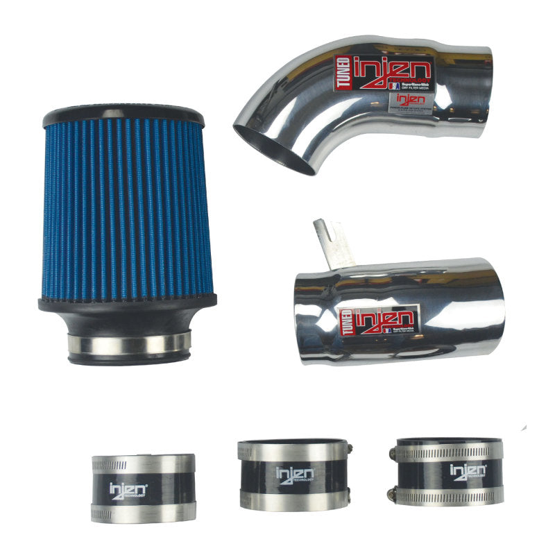 Injen 94-04 S10 Sonoma Jimmy Blazer 4.3L V6 Polished Power-Flow Air Intake System 5