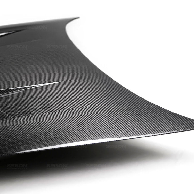 Seibon 18-19 Kia Stinger TS Carbon Fiber Hood 5