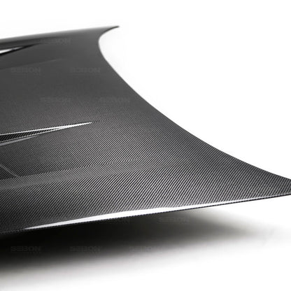 Seibon 18-19 Kia Stinger TS Carbon Fiber Hood 5