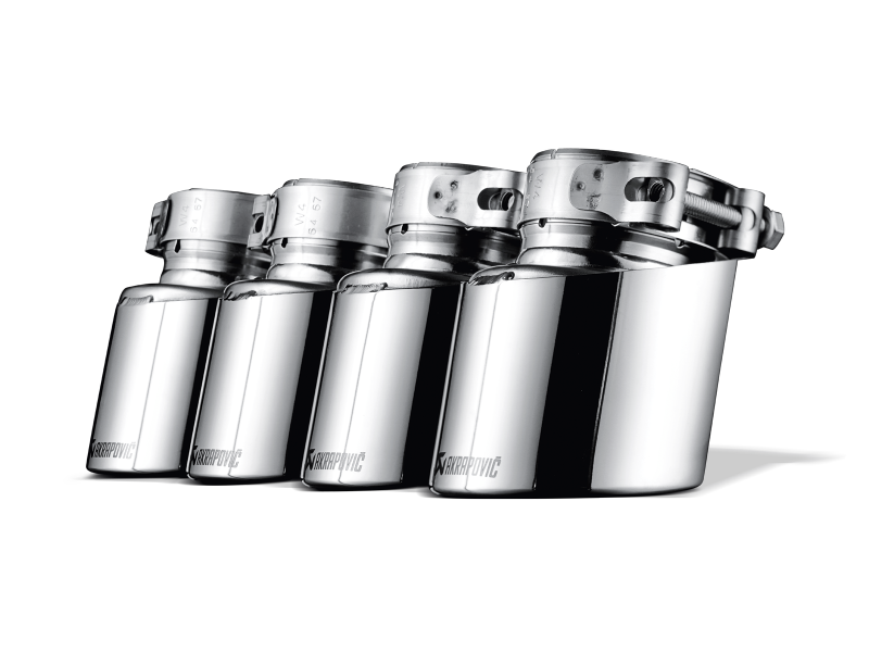 Akrapovic 09-14 BMW X5M (E70) Tail Pipe Set (Titanium) 2