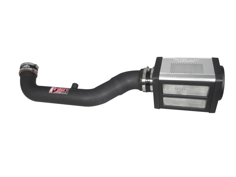 Injen 05-19 Nissan Frontier 4.L V6 w/ Power Box Wrinkle Black Power-Flow Air Intake Syst 8