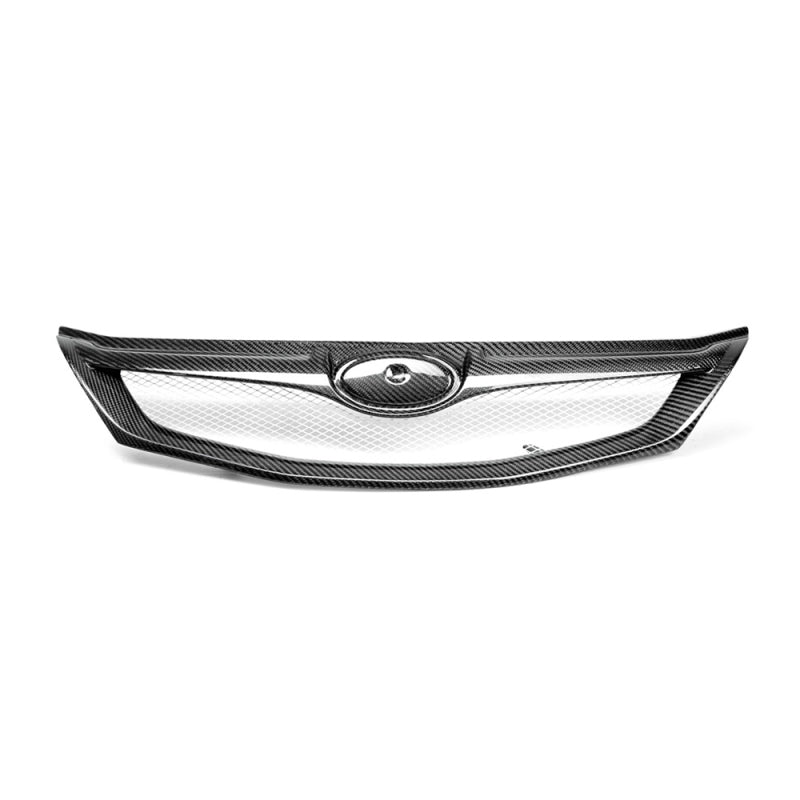 Seibon 08-09 Subaru Impreza WRX/STI Carbon Fiber Front Grill 1
