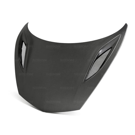 Seibon 17-18 Acura NSX OEM-style Dry Carbon Hood 0