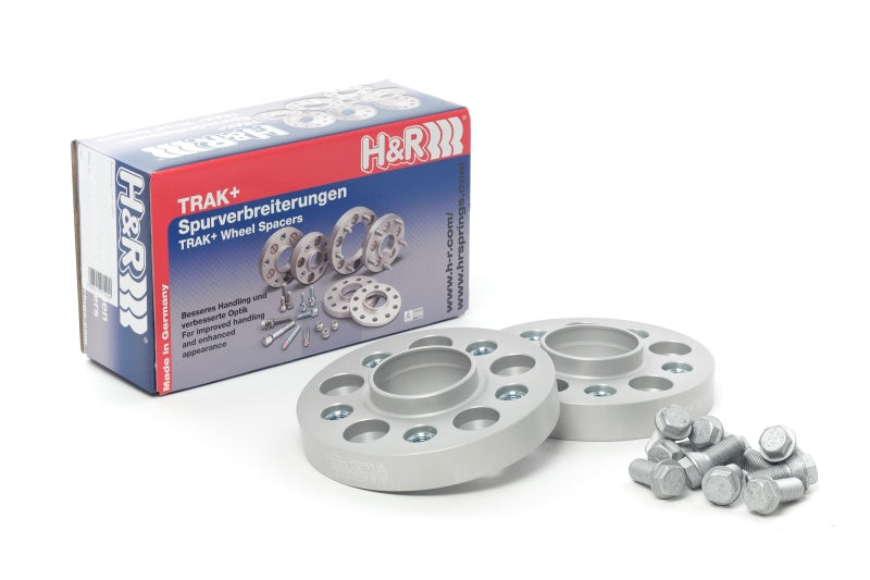 H&R Trak+ 25mm DRA Wheel Adaptor Bolt 5/112 Center Bore 66.5mm Bolt Thread 14x1.25 - Cooper