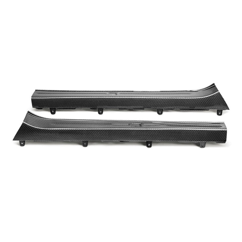 Seibon 09-10 Nissan GTR R35 OEM Style Carbon Fiber Door Sills (Pair) 2