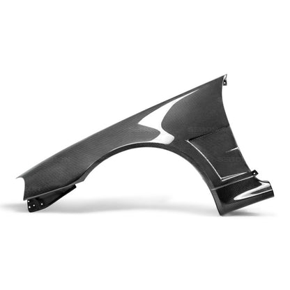 Seibon 99-01 Nissan Skyline R34 NSW-Style Carbon Fiber (Gloss Finish) Fenders (Pair) 0