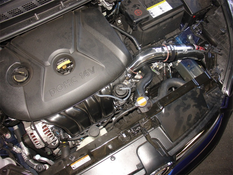 Injen 11-12 Hyundai Elantra 1.8L 4cyl Polished Tuned C/A Intake w/MR Tech & Web Nano-Fiber Filter 2