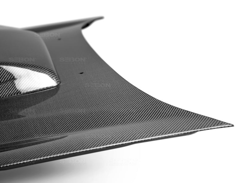 Seibon 02-03 Subaru WRX OEM Carbon Fiber Hood 4