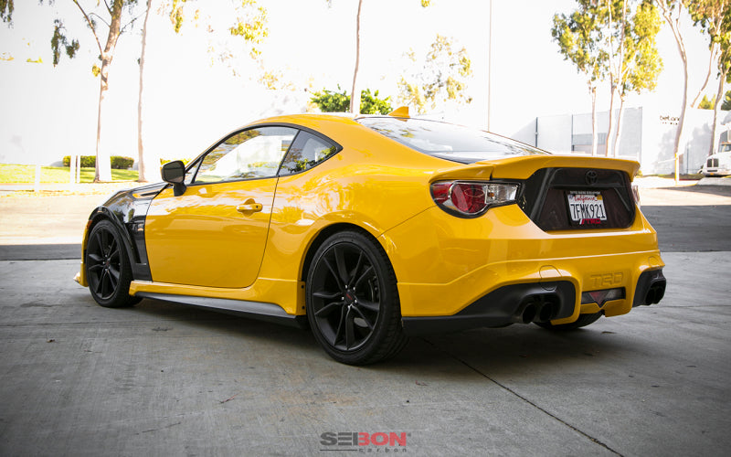 Seibon 12-13 BRZ/FRS OEM Style Carbon Fiber Trunk/Hatch 5