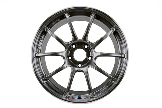 Advan RZII 17x9.0 +63 5-114.3 Racing Hyper Black Wheel 0