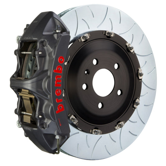 Brembo 08-13 BMW M3/11-12 1M Front GTS BBK 6 Piston Cast 380x34 2pc Rotor Slotted Type3-Black HA 0