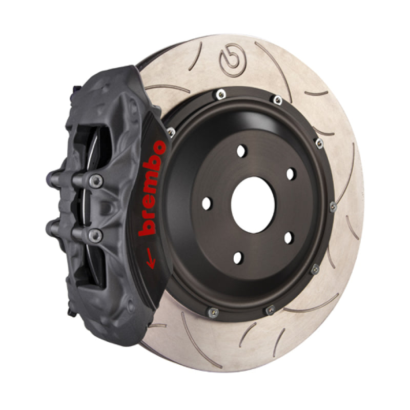 Brembo 17-20 Civic Si Sedan PISTA Front Race BBK 6 Pist Forged 2pc355x32x53a 2pc Rotor T3L-Black HA 0