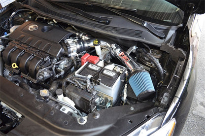 Injen 13-19 Nissan Sentra 4 Cylinder 1.8L w/ MR Tech and Air Fusion Black Short Ram Intake 3