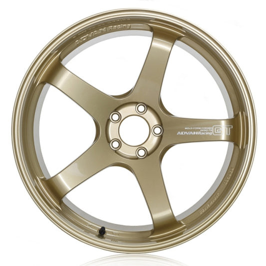 Advan GT Premium Version 20X11.0 +05 5-114.3 Racing Gold Metallic Wheel 0