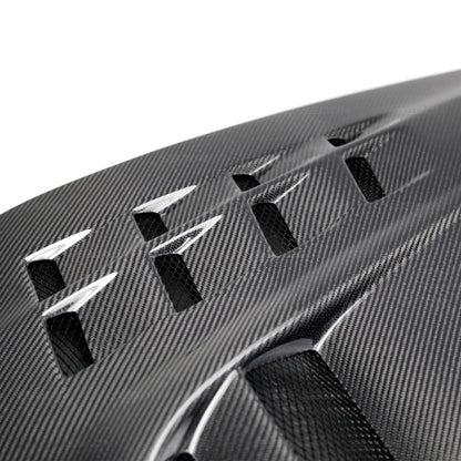 Seibon 03-07 Mitsubishi Evo 8 & 9 CW II Carbon Fiber Hood 3