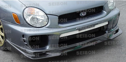 Seibon 02-03 Subaru WRX GD Carbon Fiber Front Lip 4