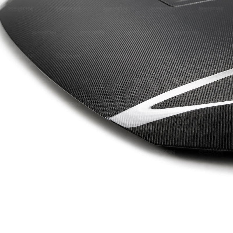 Seibon 2017 Honda Civic Type R OEM Carbon Fiber Hood 3