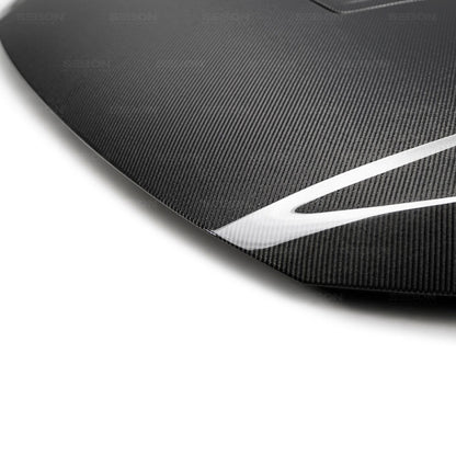 Seibon 2017 Honda Civic Type R OEM Carbon Fiber Hood 3