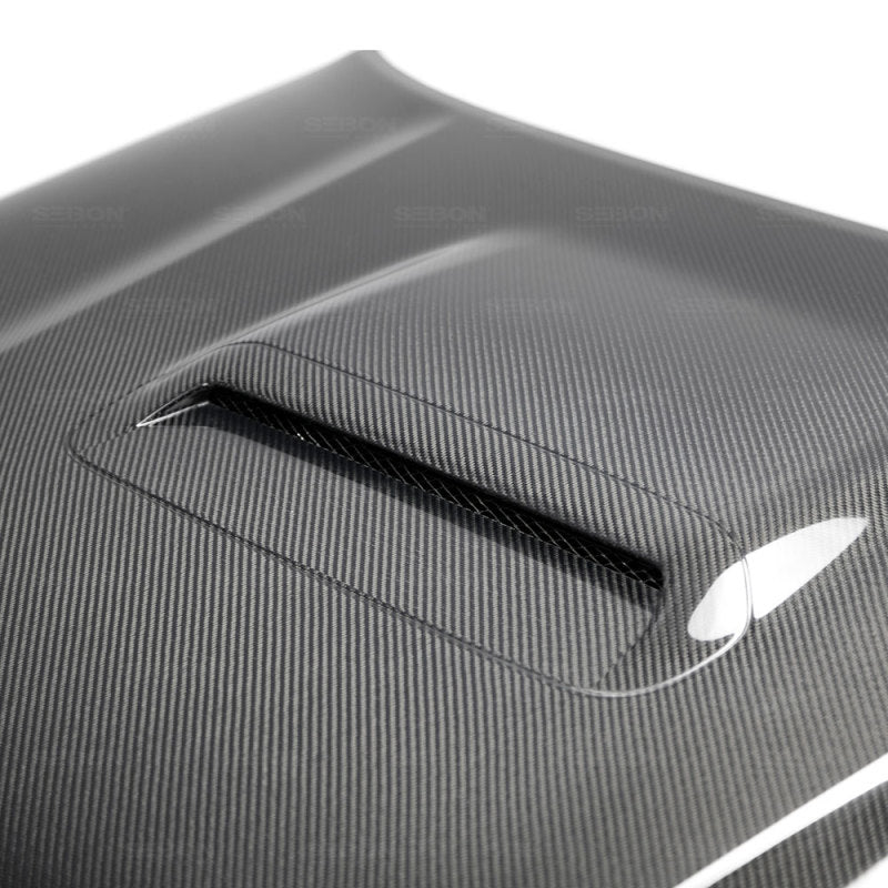 Seibon 16-19 Toyota 4Runner TR Carbon Fiber Hood 3