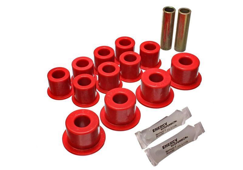 Energy Suspension 98-11 Ford Ranger Black Rear Leaf Spring Bushing Set