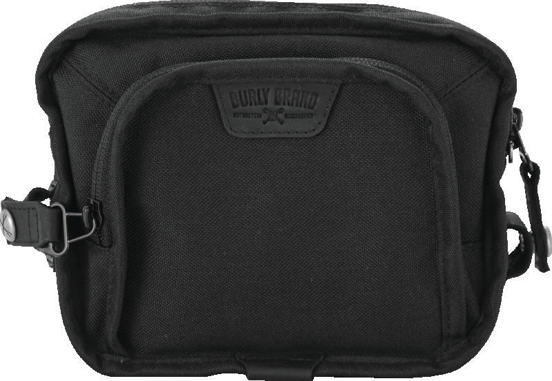 Burly Brand Handlebar Bag - Black
