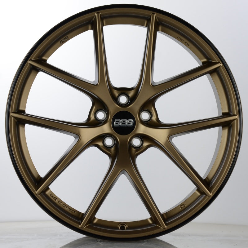 BBS CI-R 19x9 5x120 ET44 Bronze Rim Protector Wheel -82mm PFS/Clip Required 5