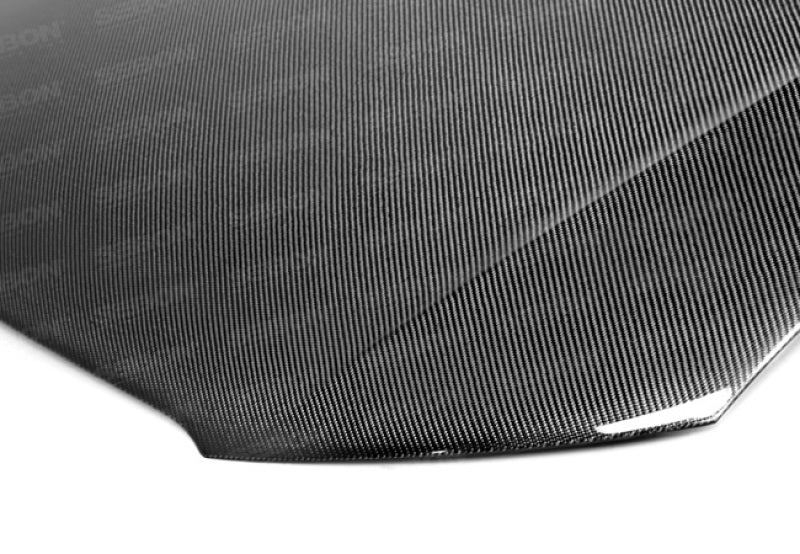 Seibon 13-15 Audi A4 OEM Carbon Fiber Hood (Hood Pins Required) 1