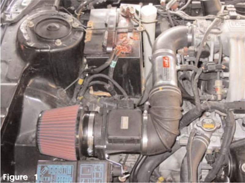 Injen 91-99 3000GT V6 Non Turbo Polished Short Ram Intake 1