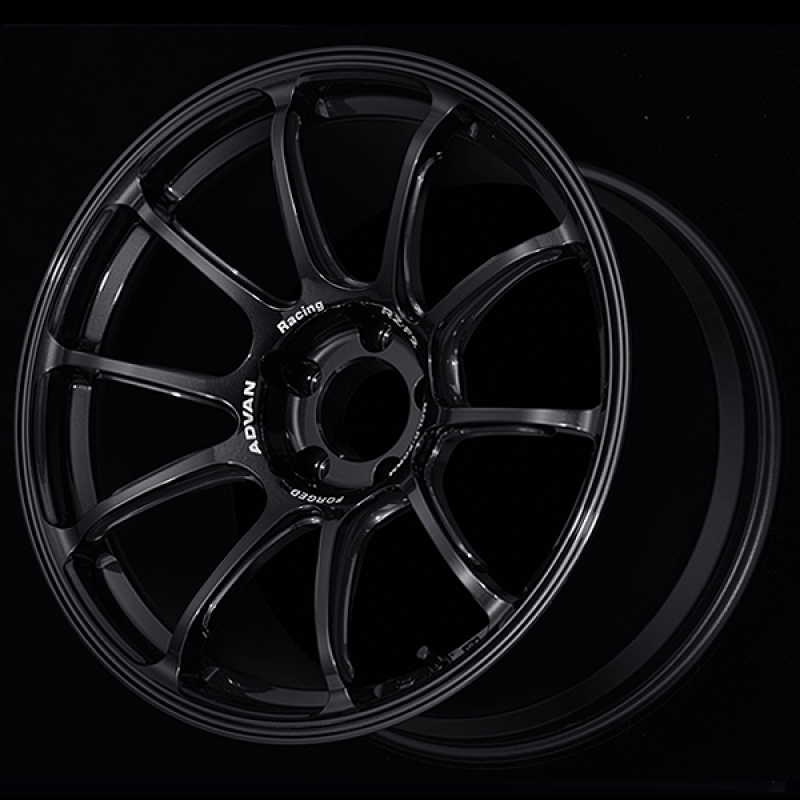 Advan RZ-F2 18x9.5 +44 5-114.3 Racing Titanium Black Wheel (Special Order from Japan) 0