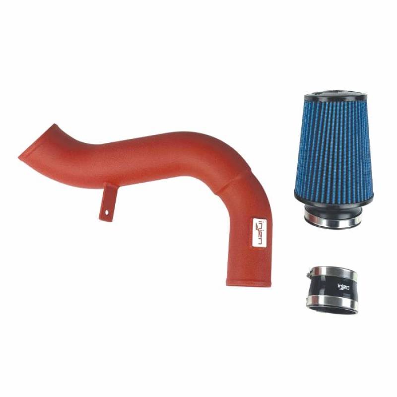 Injen 18-19 Audi S4/S5 (B9) 3.0L Turbo Wrinkle Red Short Ram Intake 1