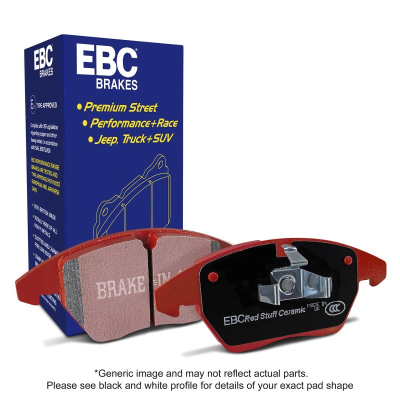 EBC 2016+ Buick Envision 2.0L Turbo Redstuff Front Brake Pads