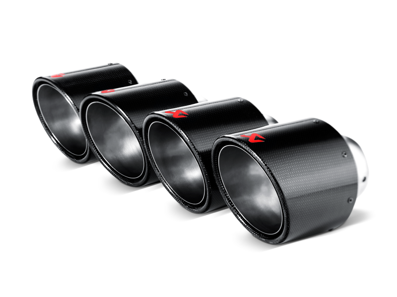 Akrapovic 06-13 Chevrolet Corvette ZO6/ZR1 (C6) Tail Pipe Set (Carbon 125 mm) 1