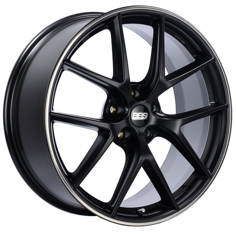 BBS CI-R 20x11.5 5x120 ET52 Satin Black Rim Protector Wheel -82mm PFS/Clip Required 5