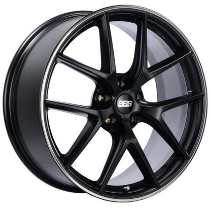 BBS CI-R 19x9 5x120 ET44 Satin Black Rim Protector Wheel -82mm PFS/Clip Required 5