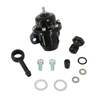 AEM 96-97 Acura CL / 94-97 Accord / 96-00 Civic Ex Black Adjustable Fuel Pressure Regulator - Accord & Integra