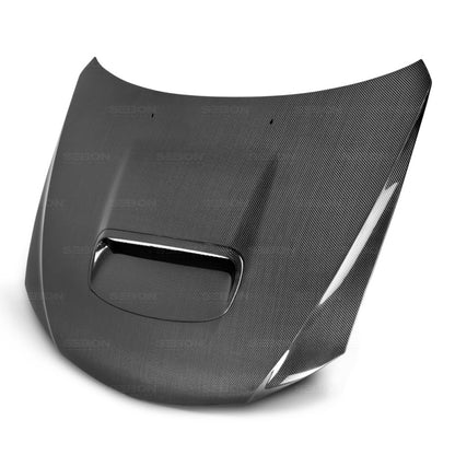 Seibon 08-09 Subaru WRX/STi OEM Carbon Fiber Hood 0