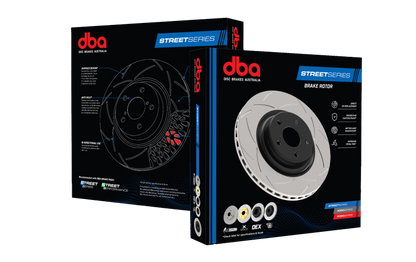DBA Street T2 Slotted KP Rotor Street Flat Disc (Replaces AP CP3580-2898/2899) w/o Nuts