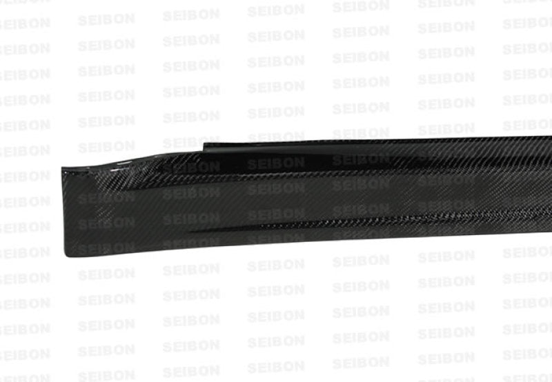 Seibon 08-10 Mitsubishi Evo X VR-style Carbon Fiber Side Skirts 3