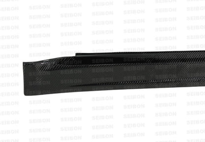 Seibon 08-10 Mitsubishi Evo X VR-style Carbon Fiber Side Skirts 3