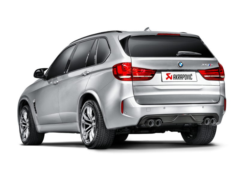 Akrapovic 15-17 BMW X5M (F85) Evolution Line Cat Back (Titanium) w/ Carbon Tips 4