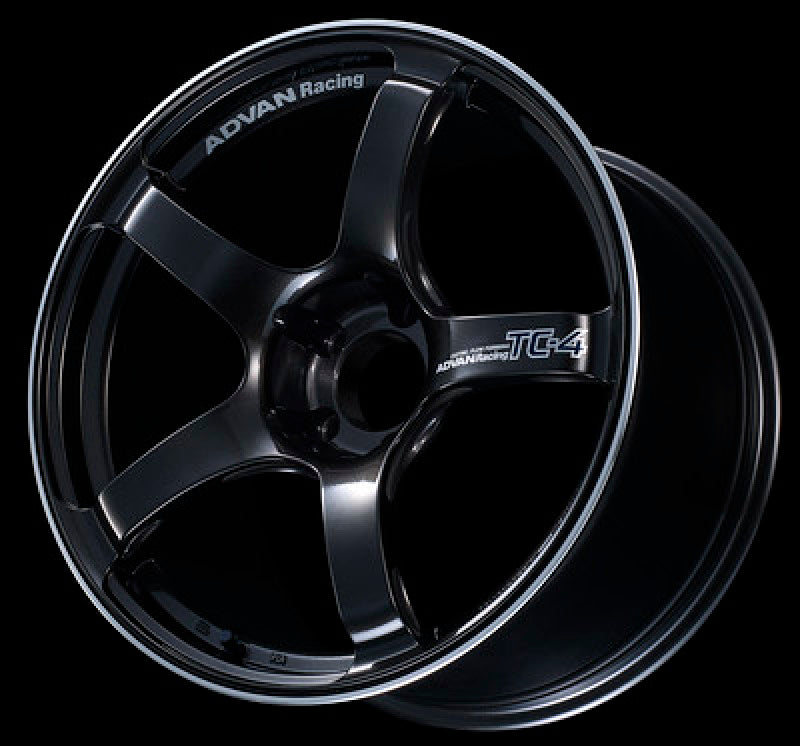 Advan TC4 16x7.5 +40 4-100 Black Gunmetallic & Ring Wheel 0