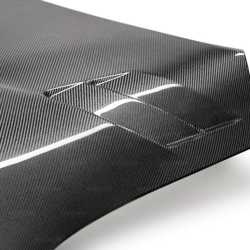 Seibon 2020 Toyota GR Supra TSII-Style Double-Sided Carbon Fiber Hood 4