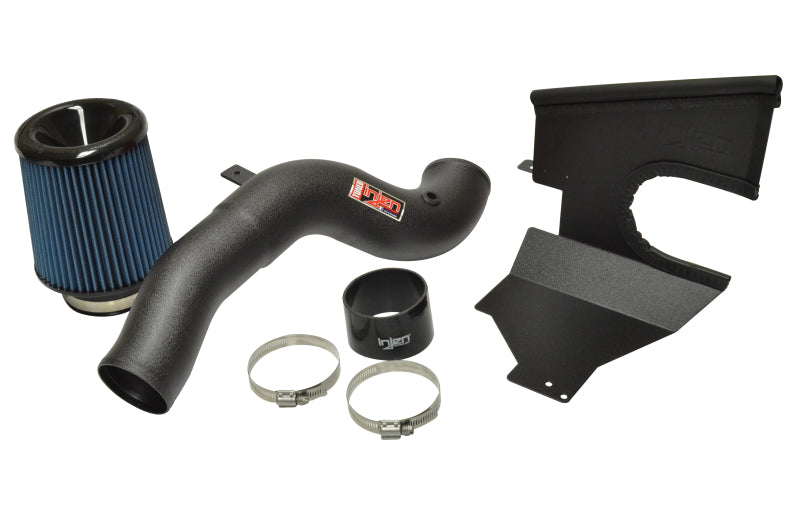 Injen16-18 Ford Focus RS Wrinkle Black Cold Air Intake 3