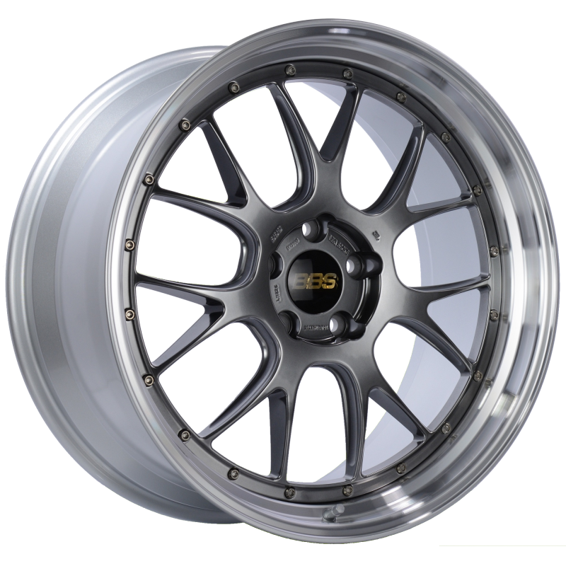 BBS LM-R 21x10 5x120 ET35 Diamond Black Center Diamond Cut Lip Wheel -82mm PFS/Clip Required 0