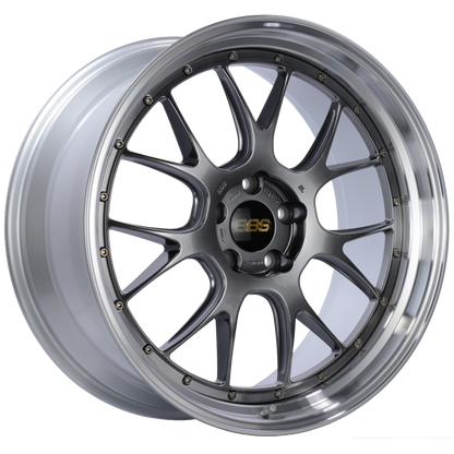 BBS LM-R 21x10 5x120 ET35 Diamond Black Center Diamond Cut Lip Wheel -82mm PFS/Clip Required 0