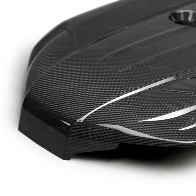 Seibon 2020+ Toyota Supra (A90) Carbon Fiber Engine Cover 4