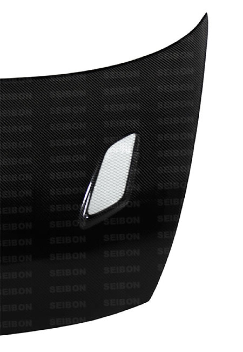 Seibon 06-07 Honda Civic 4 Door MG Carbon Fiber Hood 3