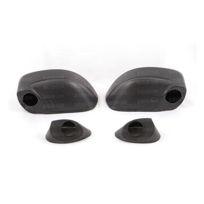 Seibon 09-10 Nissan GTR R35 OEM Carbon Fiber Mirror Covers 6