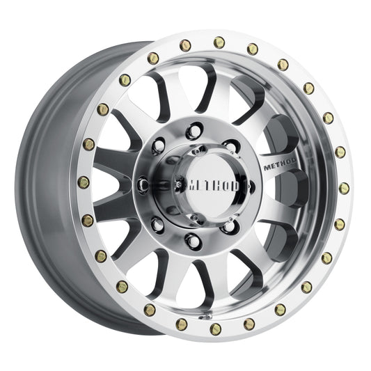 Method Wheels Method MR304 Double Standard 17x8.5 0mm Offset 8x170 130.81mm CB Machined/Clear Coat Wheel